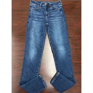 American Eagle Next Level Stretch High-Rise Jegging Jeans Size 2
